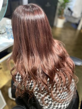 ニーナ ビューティーサロン(NINA Beauty Salon) 秋カラーピンクベージュ#ピンクベージュ#エクステ