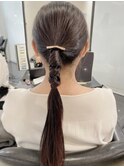 簡単☆オシャレなタイトヘアアレンジ　表参道髪質改善