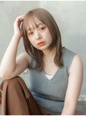 ひし形くびれレイヤーカット/髪質改善カ/小顔カット/20代30代
