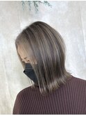 髪質改善/グレージュ/透明感カラー/ナチュラル/艶髪