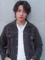 レジュアル(RESSUAL) アップバングツーブロックマッ シュ束感波巻き