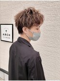 【ARCH 竹田】ザックリショート ツイストスパイラルパーマ