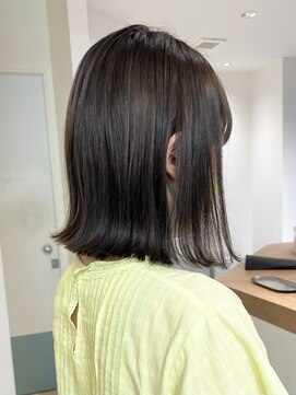 ローネス 銀座(LONESS) 結べるボブ 酸性ストレート 髪質改善