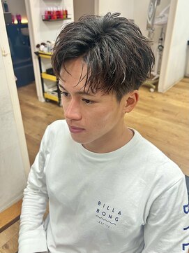 デプト(DEPT.) シャドウパーマツイストパーマメンズマッシュメンズパーマ佐賀