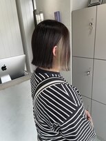 エイト 沖縄豊崎店(EIGHT toyosaki) 【EIGHT 豊崎】お客様スタイル_インナー×切りっぱなしボブ