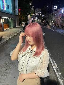 ワンズリー 本厚木店(ONE's ly) イメチェン/レッドブラウン/フルバング/似合わせカット/本厚木駅