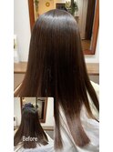 低ダメージ縮毛矯正