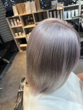 スパークスヘア(Sparks hair) ホワイトラベンダー一回ぐらいやってみたいしょ？しょ？しょ？