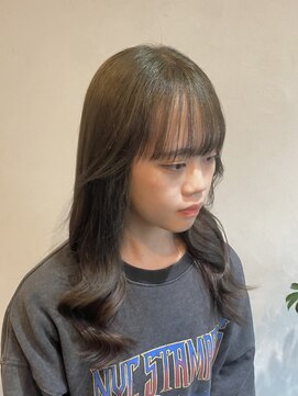 トワ(toi) オリーブベージュ/ブリーチなしダブルカラー/横浜/横浜駅