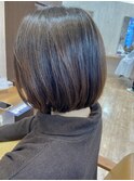 首にフィットするボブデザイン!