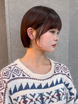ロンド 表参道店(Lond) ◇メルティカラー似合わせカットウェーブミディアム縮毛矯正ボブ