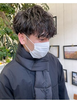 エンヴィ(ENV) メンズ波巻きスパイラルパーマ