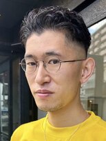 カムジーヘッドカミノウラ(COMEGHEAD KAMINOURA)&nbsp;ビジネスショートメンズマッシュツイストパーマツーブロック