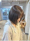 艶髪 オリーブベージュ ヘーゼルカラー 透明感