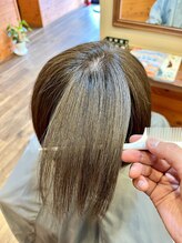 ヘア フロリク(Hair Frolic) MISELカラー(脱白髪染め)  グレージュ