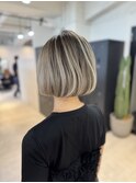 White balayage × Gradation bob