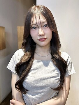 ロティー(loty) ロング 髪質改善 グレージュ 透明感カラー 10代20代