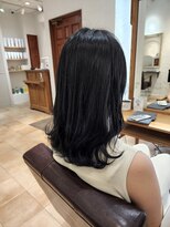 アルメリア 池袋(Arumeria)&nbsp;ブルーブラック　ダークグレー　髪質改善　大人キレイ　20代30代