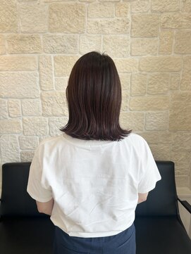 ヴァン カウンシル 川口店(VAN COUNCIL) 外ハネピンクブラウン【東川口　艶カラー】