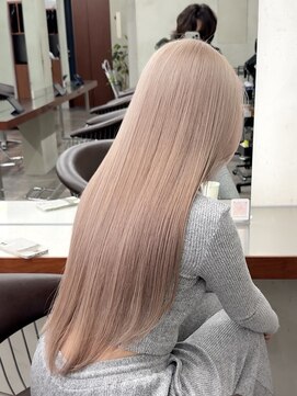 ニコ トウキョウ 渋谷(nico TOKYO) ダブルカラーミルクティーピンクホワイトパープルハイトーン韓国