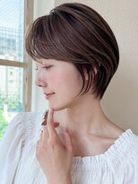 エイミーバイアフロートザガーデン 浦和店(amie by afloat the garden)&nbsp;前下がりレイヤーボブで小顔に見えるひし形シルエット【浦和】