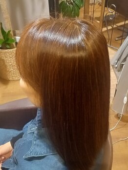 サンテフォーヘアー(SANTE for hair)の写真/【天然ヘナ専門店】ひとりのスタイリストがカウンセリング～仕上げまで担当◇ヘッドマッサージが人気◎