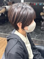 ハピネス クローバー 八木店(Happiness CLOVER)&nbsp;ショートスタイル　寒色カラー　30代40代50代60代