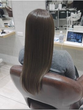 エアー 久留米(AIR) 【AIR-KURUME安田】髪質改善&重めロング