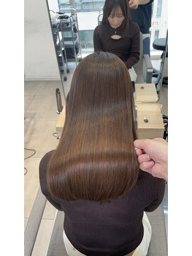 柔らか艶のJapanese straight