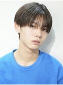 メンズカットメンズヘアシースルーマッシュダウンパーマ