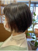 あご下ショートボブ