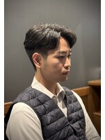 銀座 シノ 本店(shino)&nbsp;【理容室】メンズ　ビジネスセンターパート　刈り上げ