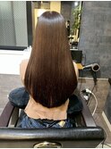 仕上げアイロンなし/乾かすだけ髪質改善ストレート/髪質改善