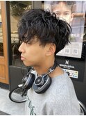 MEN`SHAIR/スパイキーショート/フェザーパーマ/烏丸御池F
