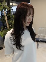 エンリッチヘア(enrich hair)&nbsp;ハッシュカット/ワインレッド