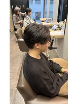 スタイルメンズ 藤沢(STYLE MEN)&nbsp;STYLE MENメンズカットリバースセンターパートニュアンスパーマ