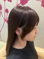 サラ ビューティ サイト 春日(SARA Beauty sight)&nbsp;自然に流れる顔まわり/結んだ時と可愛く小顔に♪