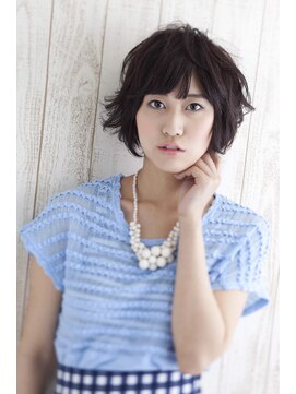 ネオリーブギンザ 銀座店(Neolive GINZA) 【Neolive GINZA】黒髪ショート☆毛先パーマ