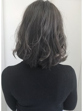 ヘアーデザイン シュシュ(hair design Chou Chou by Yone) ☆chou chou☆大人ハイライト×ダークグレージュ♪