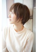 毛先が軽いボブ