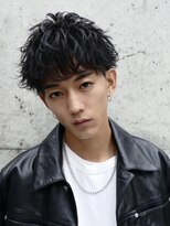 フィフス(fifth) ショートレイヤー ツーブロック くせ毛風パーマ アップバング 52