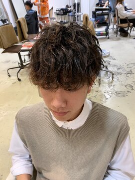 エル(EL by green) 【EL-yuki】無造作パーマ×マッシュ