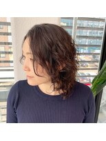 テラスヘア 新潟駅南(TERRACE hair)&nbsp;ナチュラルウェーブ×レイヤーミディ