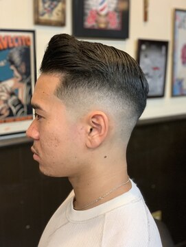 スレイ(SLAY) side part style