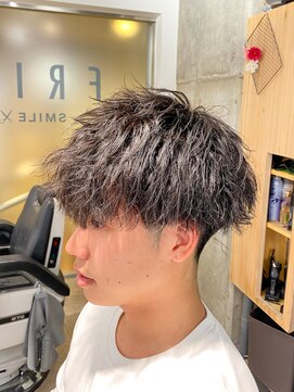 フリゼーア 川西店(FRISEUR) 【メンズパーマ】ツイスパ×マッシュ
