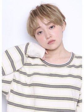 メリケンビューティーパーラー コウベ(MERICAN BEAUTY PARLOR KOBE) ハイトーンショート