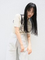 ウォーター 表参道(WATER)&nbsp;鎖骨ミディアム/シースルー前髪/エアストレート/南青山/表参道