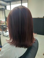 アンドヘアー(AND HAIR) ピンクカラー