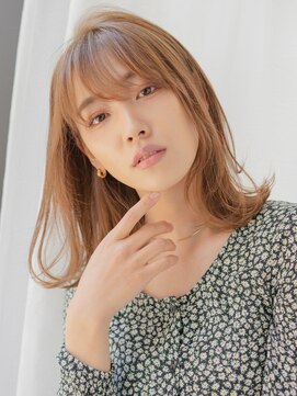 ニューヨークニューヨーク なんば道頓堀店(NYNY) レイヤーミディ×ハニーベージュ