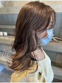 【セミロングスタイル】
